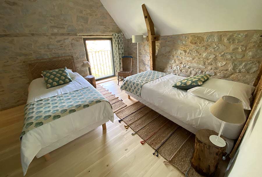 Chambre du gîte Lot 46
