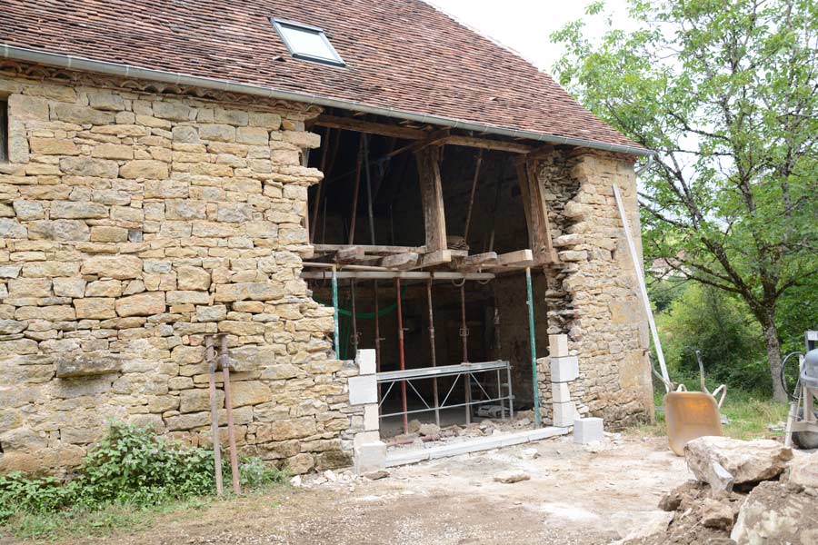 travaux de rénovation